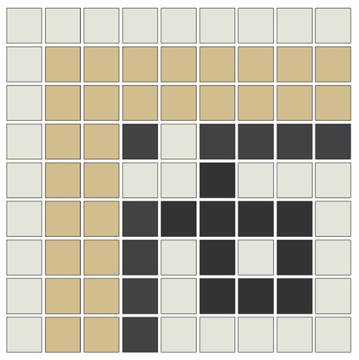 [SMPPGT01] Ginkgo Tree Outside Corner - 3/4" square