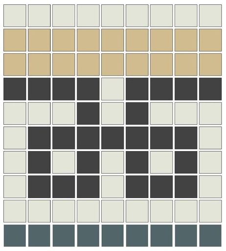 [SMPPGT0B] Ginkgo Tree Border Module #2 - 3/4" square