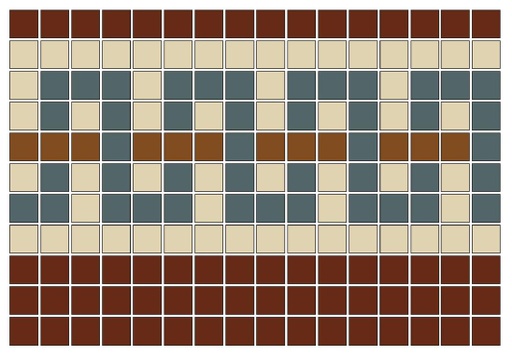 [SMPPXD00] Extended Doric Key Border Module - 3/4" square